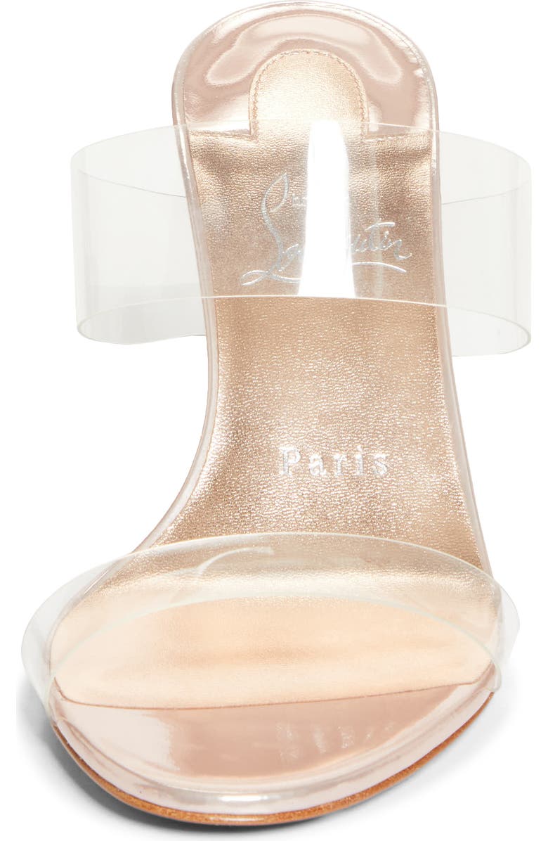Christian Louboutin Just Nothing Sandal, Alternate, color, Leche/ Lin Leche