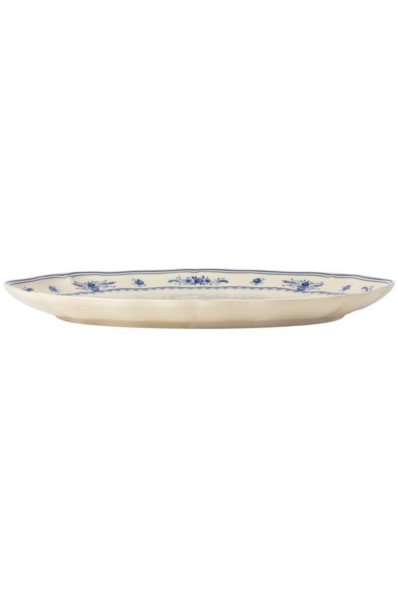Vila Oval platter, Alternate, color, Beige-blue
