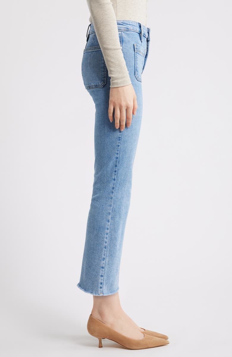 FRAME Le Slim Palazzo Jeans, Alternate, color, Rockwell