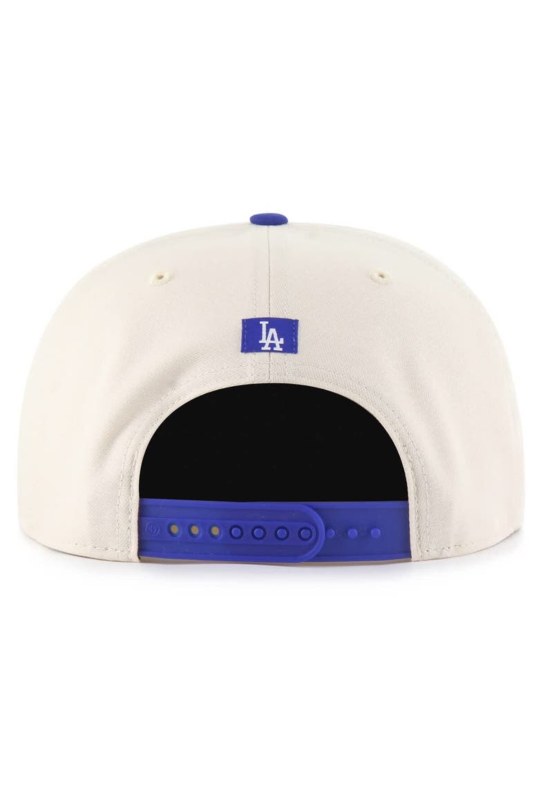 Men's '47  Cream Los Angeles Dodgers Payson Captain Adjustable Hat, Alternate, color, Cream
