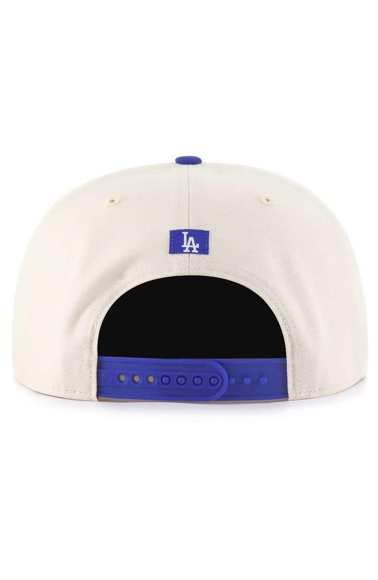 '47 Men's '47 Cream Los Angeles Dodgers Payson Captain Adjustable Hat, Alternate, color, Cream