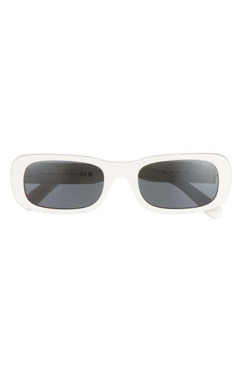 53mm Rectangular Sunglasses