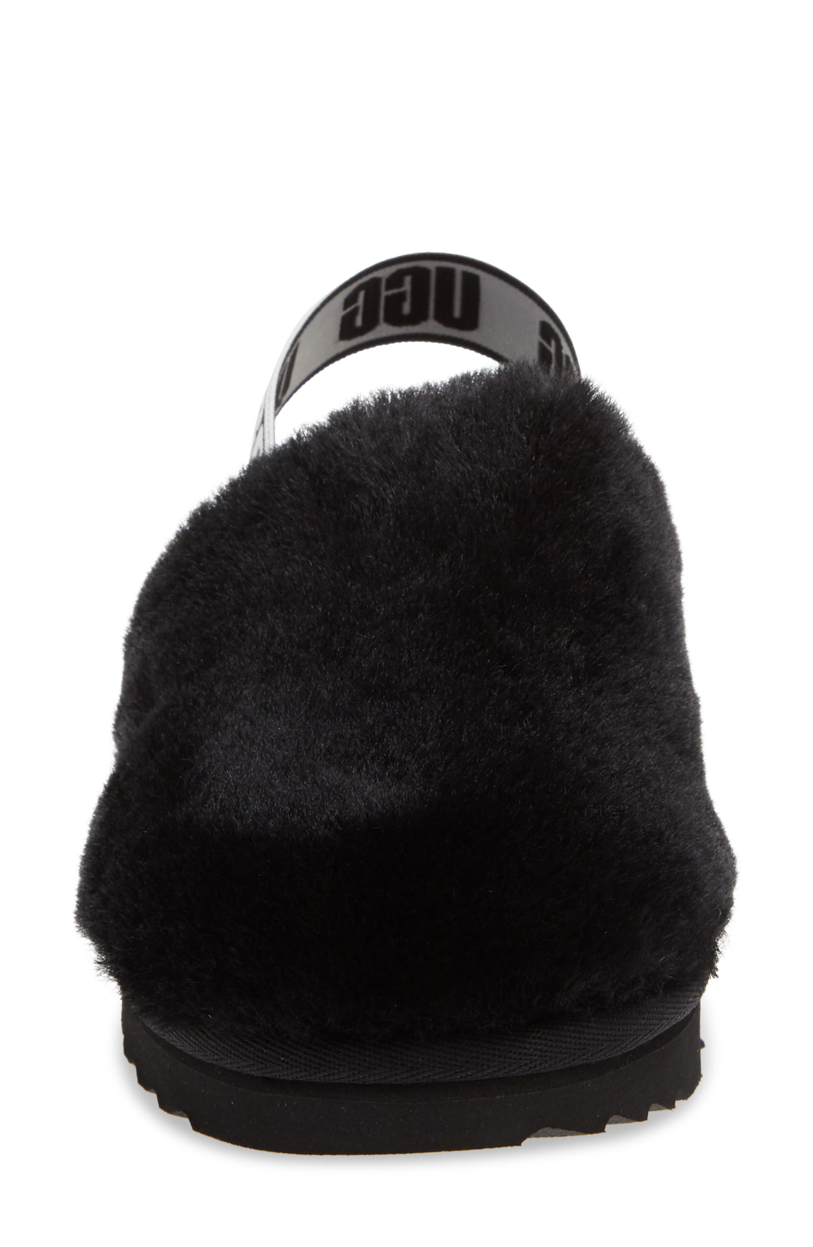 UGG<sup>®</sup> Fluff Yeah Genuine Shearling Clog, Alternate, color, 