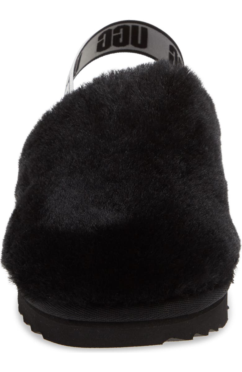 UGG<sup>®</sup> Fluff Yeah Genuine Shearling Clog, Alternate, color,