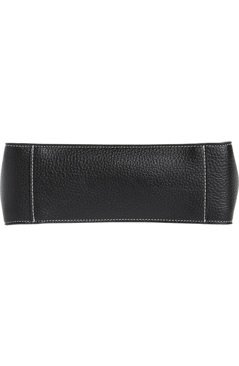 Stella McCartney Perforated Logo Mini Faux Leather Crossbody Bag, Alternate, color,