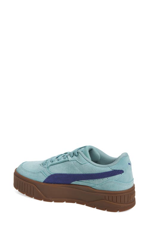 Puma Karmen Ii Idol Platform Sneaker In Modern Mint-blue Crystal