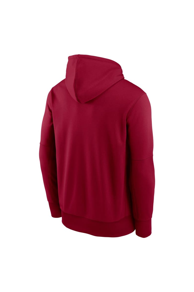 Men's Nike Burgundy Washington Commanders Toss Sweep Therma-FIT Hoodie, Alternate, color, Burgundy