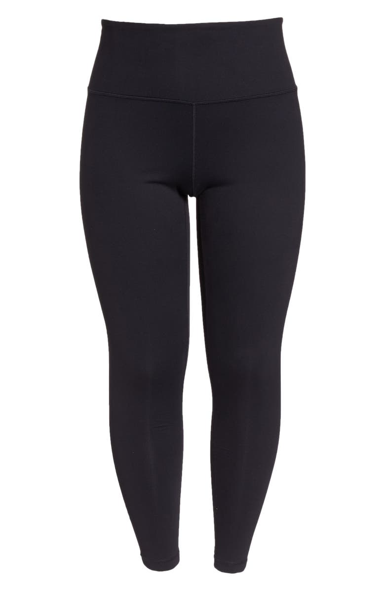 Zella Live In High Waist Leggings, Alternate, color, Black