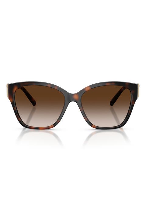 56mm Square Sunglasses