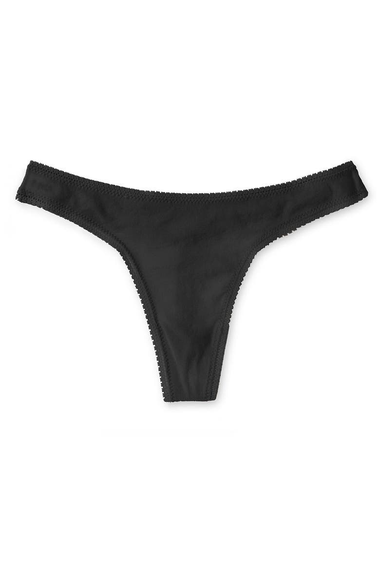 Hip-G Mesh Thong, Alternate, color, BLACK