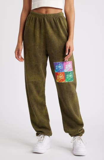 Boys Lie Don't Test Me Terry Natural Kimmy Sweatpants