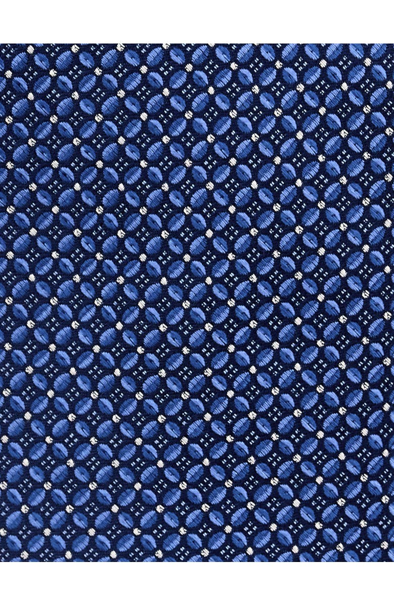 HAGGAR Big & Tall Morton Geometric Tie, Alternate, color, Navy