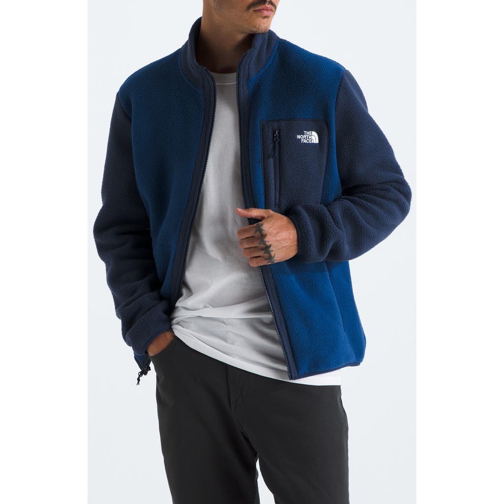 The North Face Yumiori Full-zip Fleece Jacket In Blue