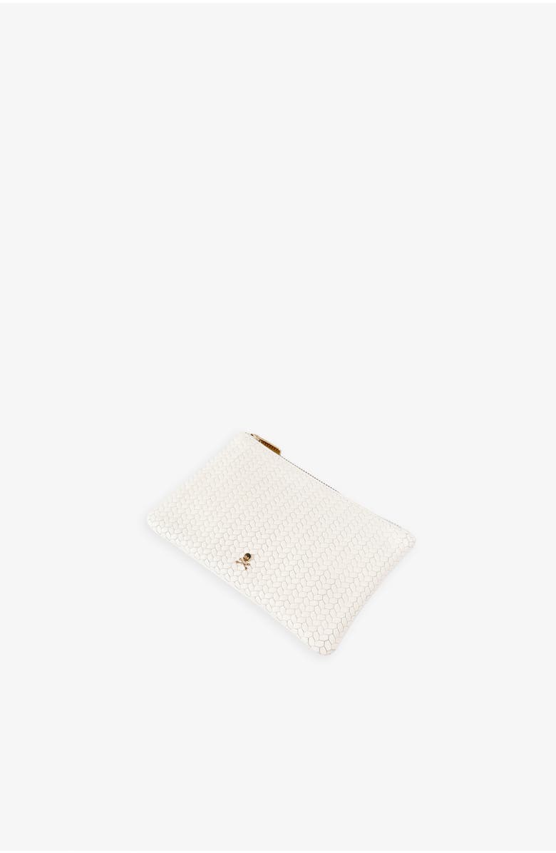 Scalpers Linawoven Wallet, Alternate, color, Offwhite