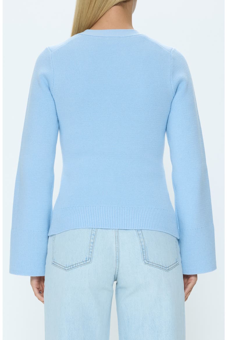 Aeron V-Neck Cardigan, Alternate, color, WINDSURFER