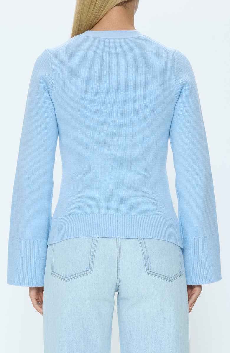 Pistola Aeron V-Neck Cardigan, Alternate, color, Windsurfer