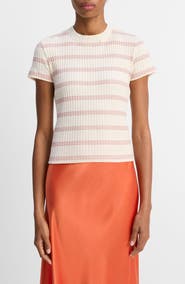 Vince Stripe Rib Sweater