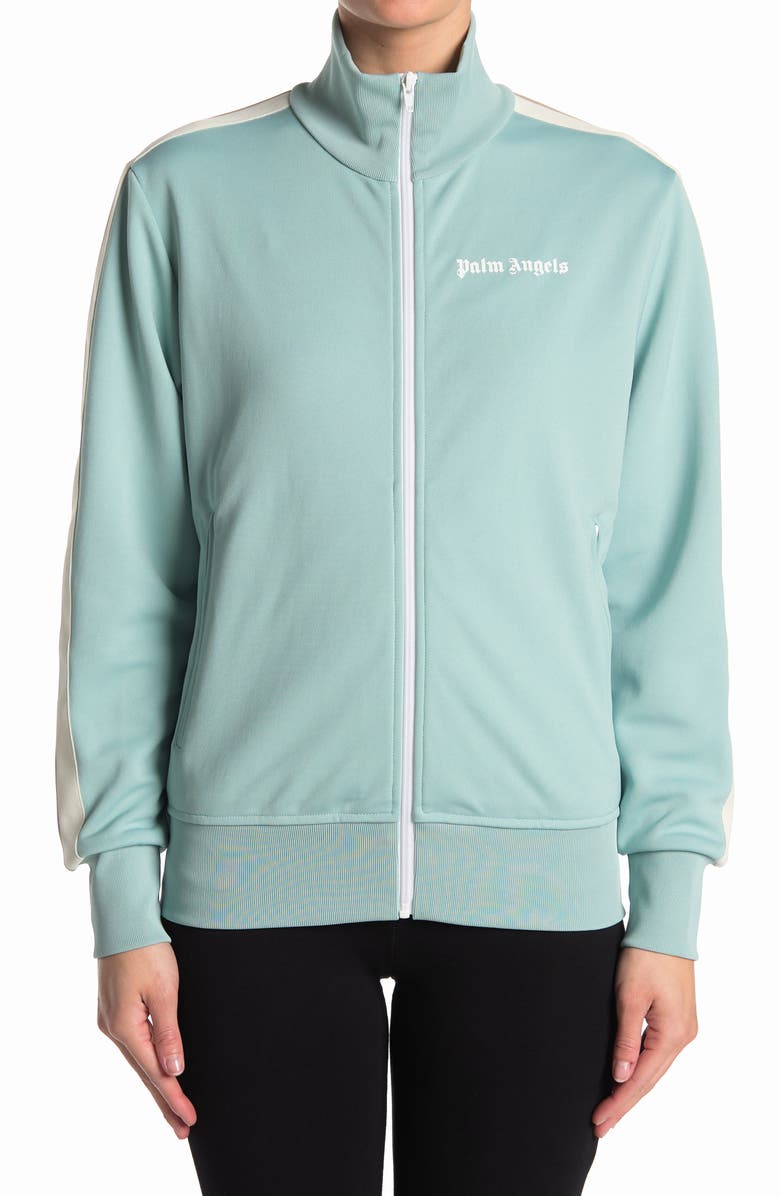 Palm Angels Classic Zip Track Jacket, Alternate, color,