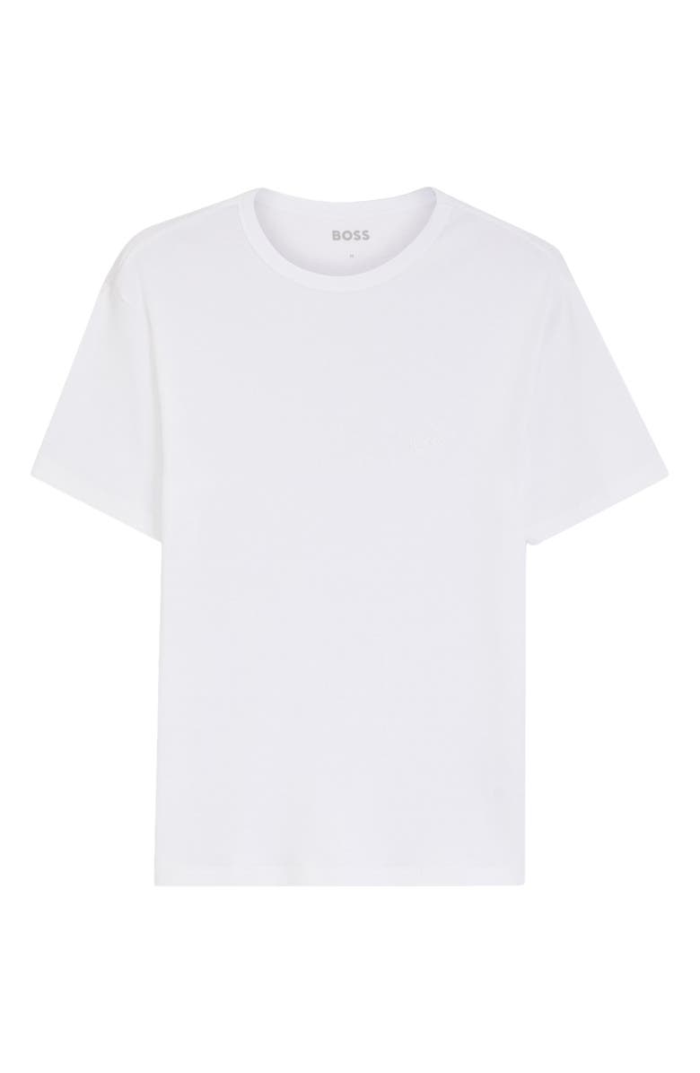 BOSS 2-Pack Crewneck T-Shirts, Main, color, White