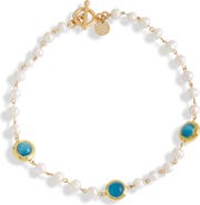 Karine Sultan Crystal Station Cultured Pearl Necklace