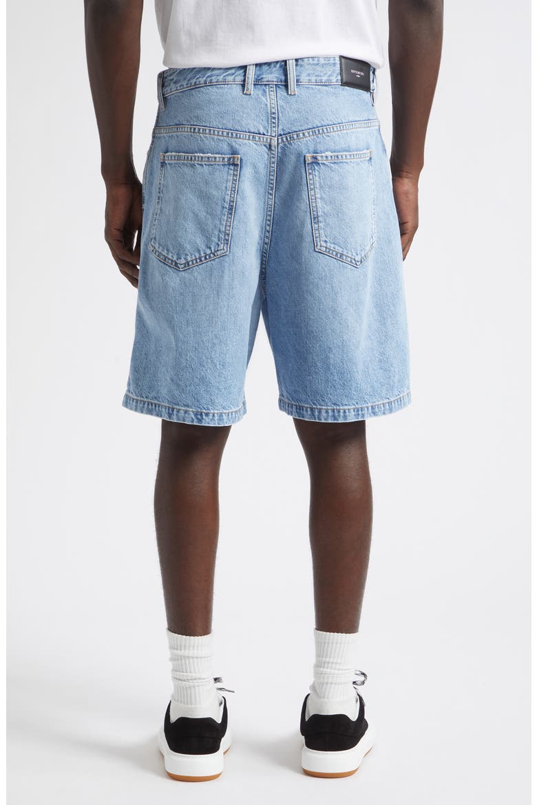 Denim Shorts, Alternate, color, LIGHT BLUE