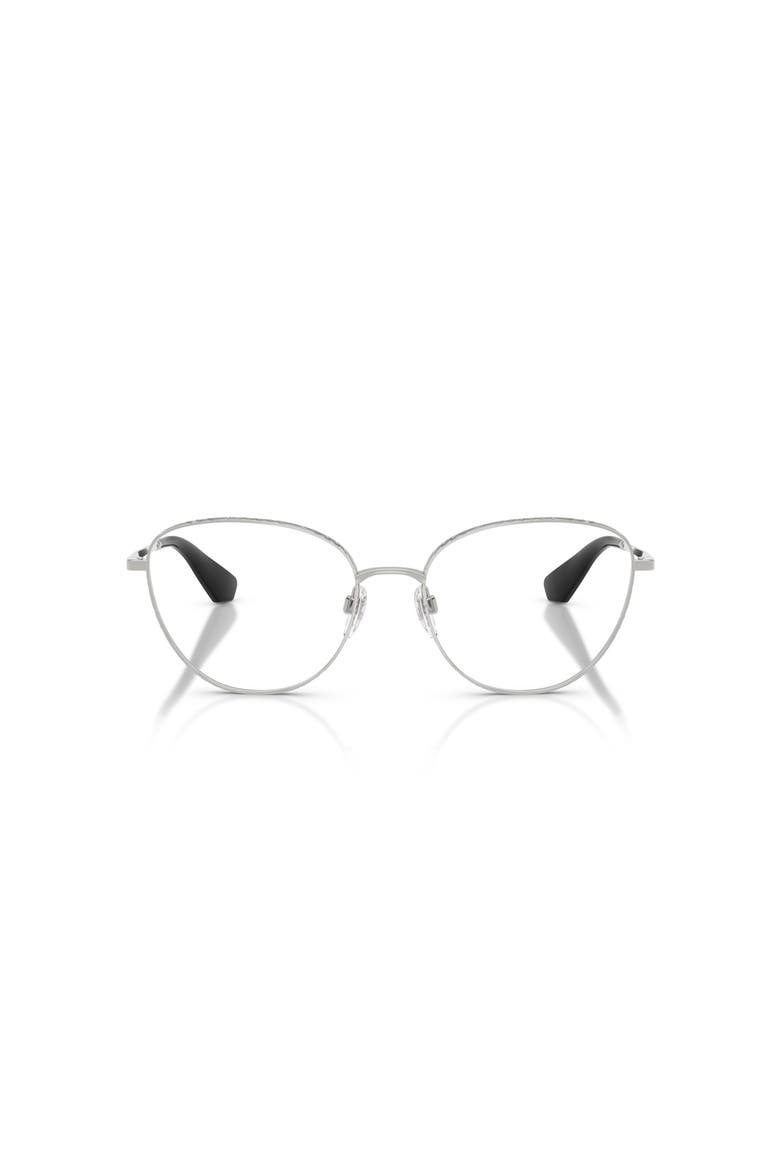 54mm Cat Eye optical glasses, Alternate, color, Silver