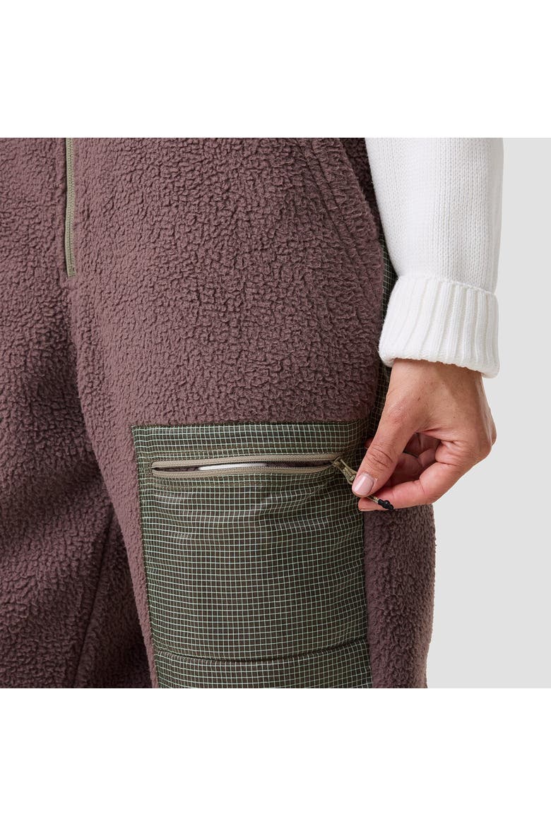 Wander Pile-Fleece Overall - Women's, Alternate, color, Granite Plum