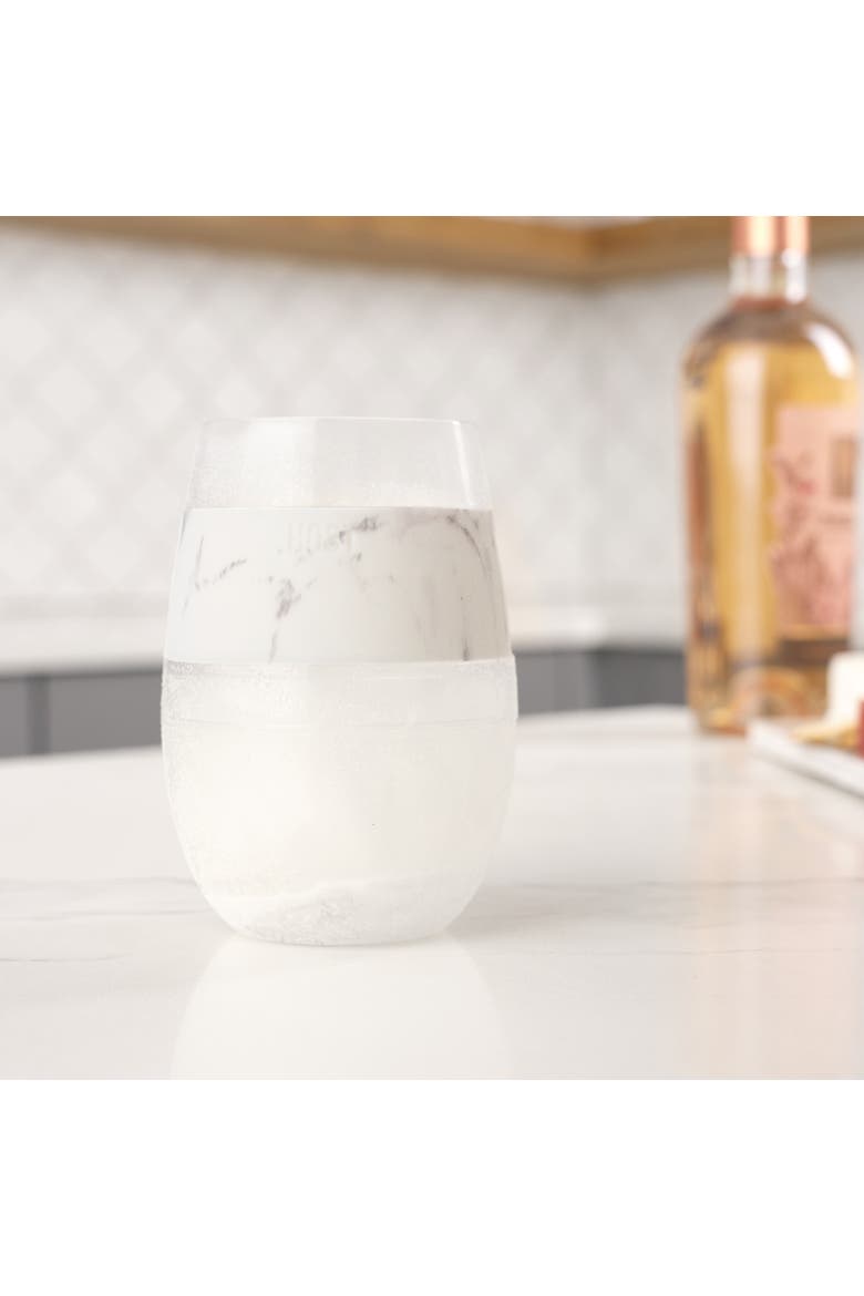 Wine FREEZE Cooling Cup, Alternate, color, White