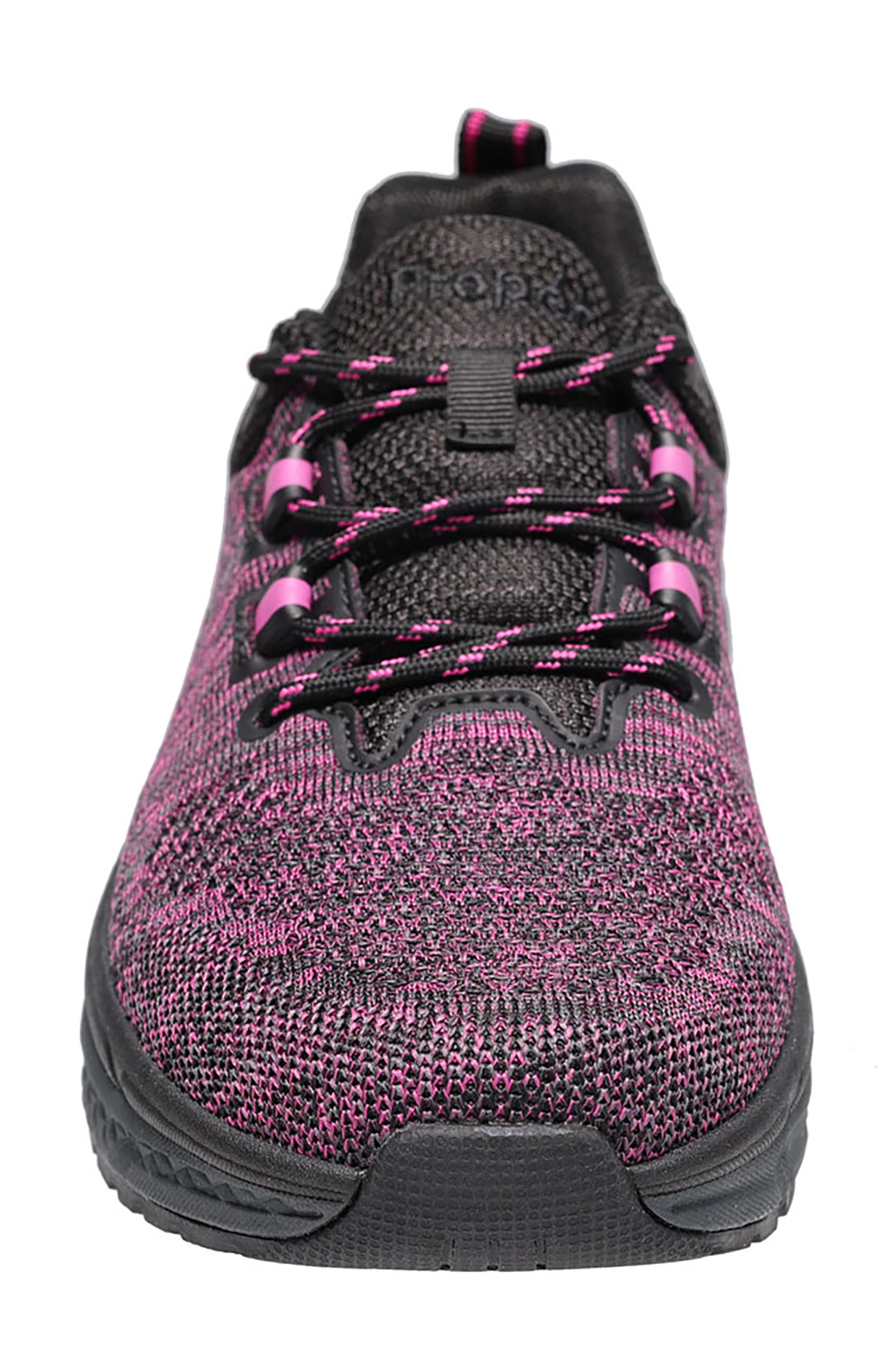 Propét Ultra Sneaker, Alternate, color, Black Marble