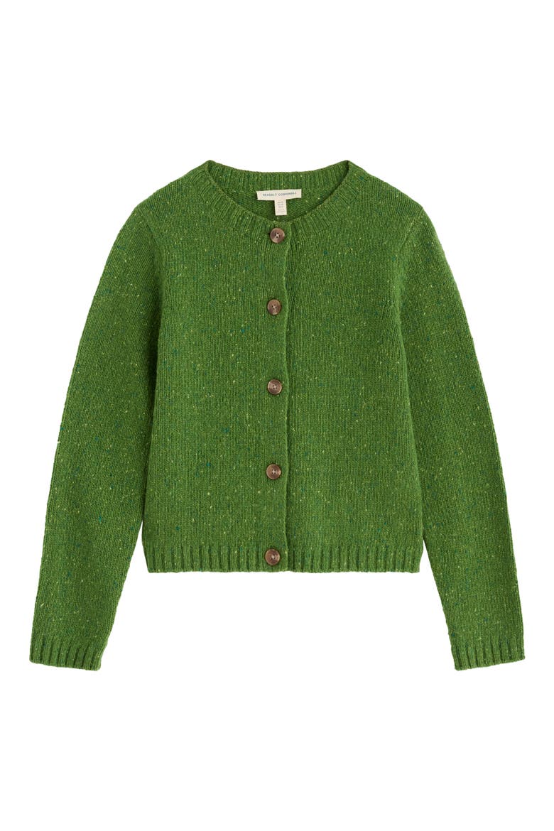 Dawson Pick Merino Wool Blend Cardigan, Alternate, color, GRASSLAND