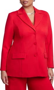 ELOQUII The Ultimate Stretch Nipped Waist Blazer
