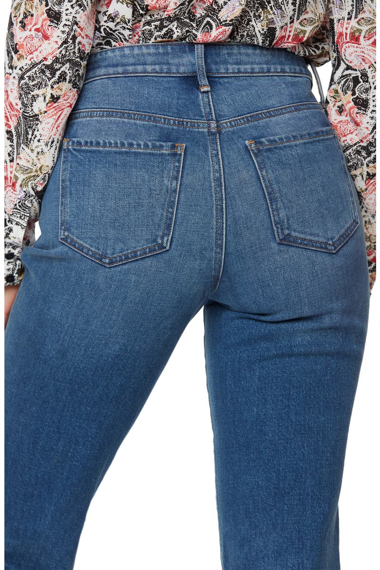 Relaxed Straight Leg Cuff Jeans, Alternate, color, DUVALL