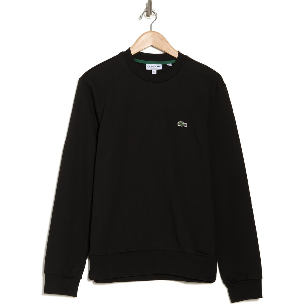 Lacoste Mens Crew Neck Fleece Sweatshirt