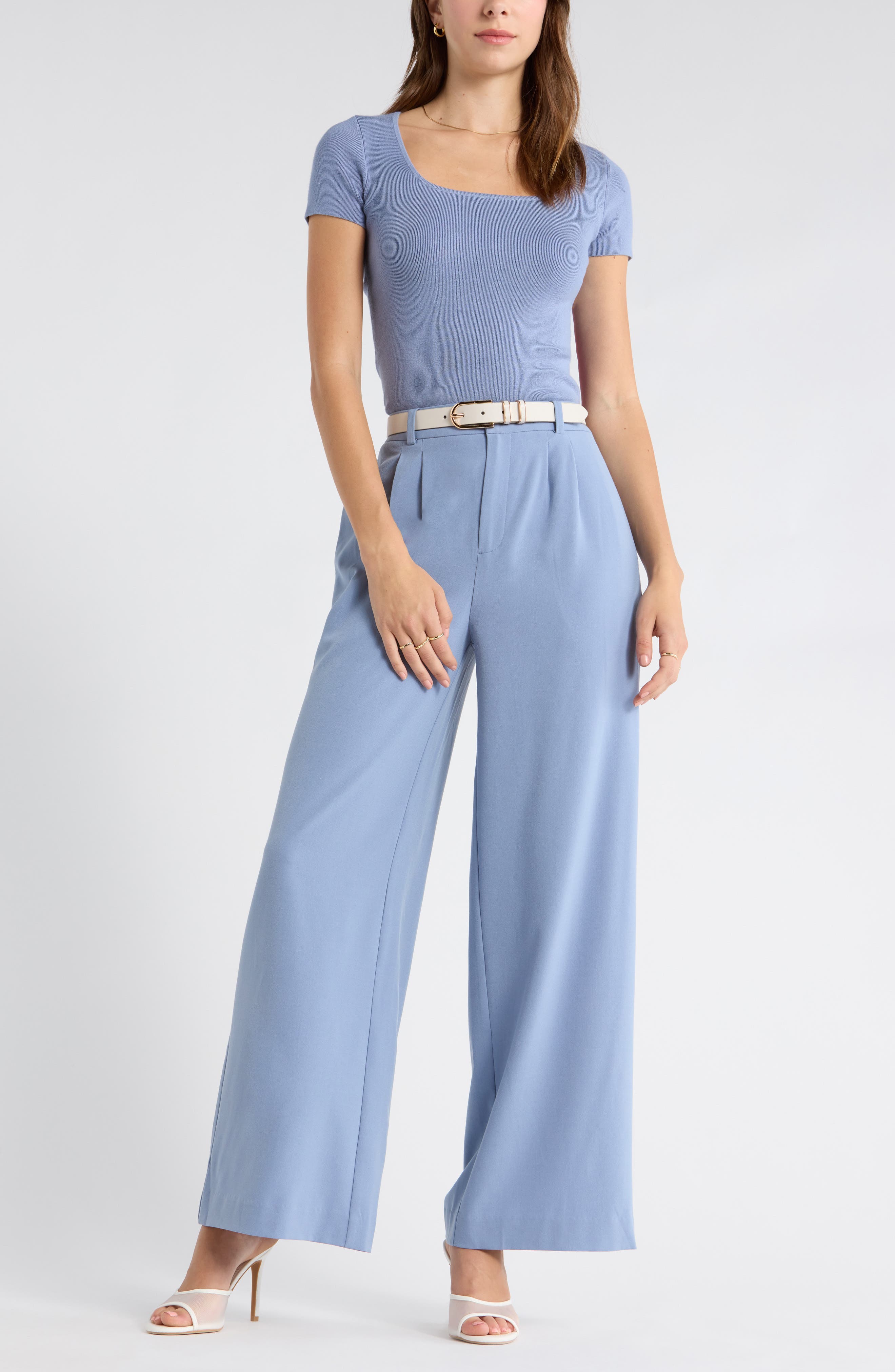 Compact Short Sleeve Sweater - image 5