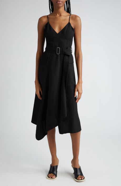 A.L.C. Jacquelyn Belted Asymmetric Dress