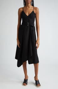 A.L.C. Jacquelyn Belted Asymmetric Dress