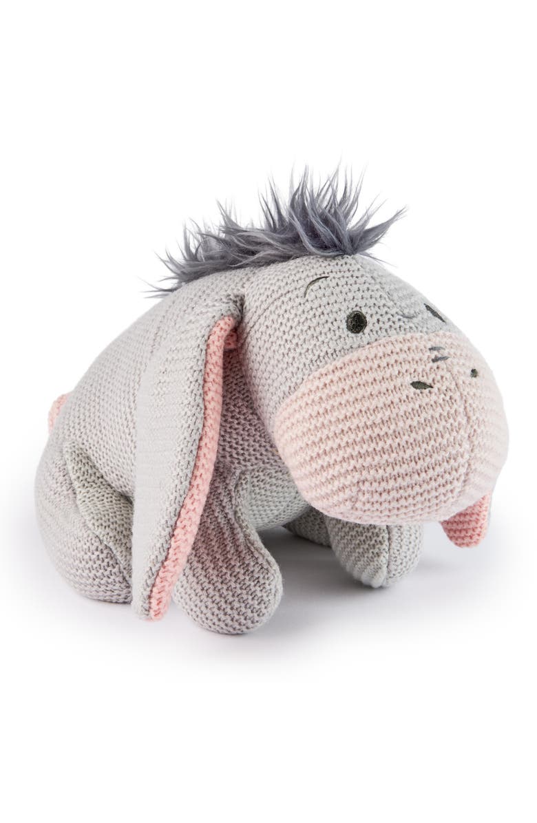 Gund Eeyore Knit Stuffed Toy, Main, color, Eeyore