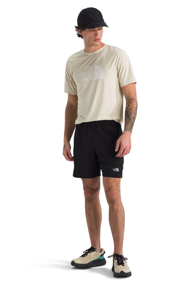 24/7 Water Repellent Shorts, Alternate, color, TNF BLACK