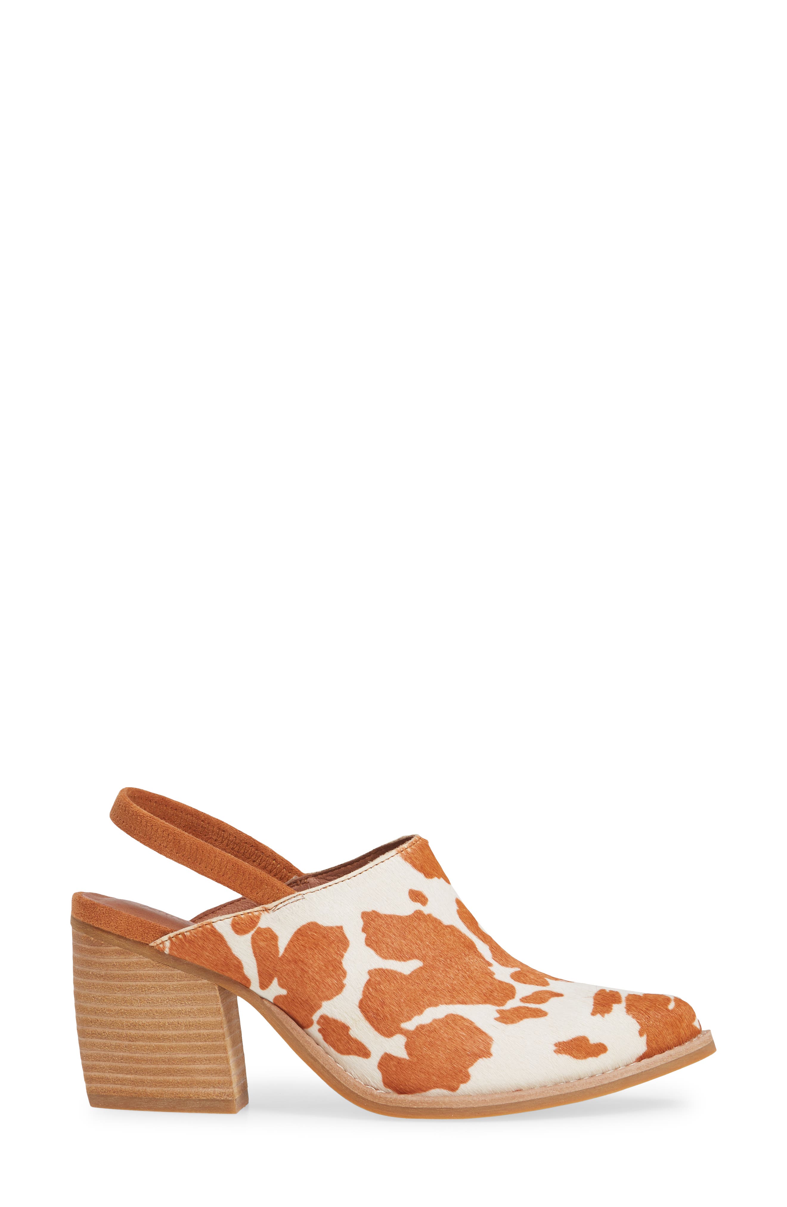 Jeffrey Campbell Favela Genuine Calf Hair Slingback Clog, Alternate, color, 