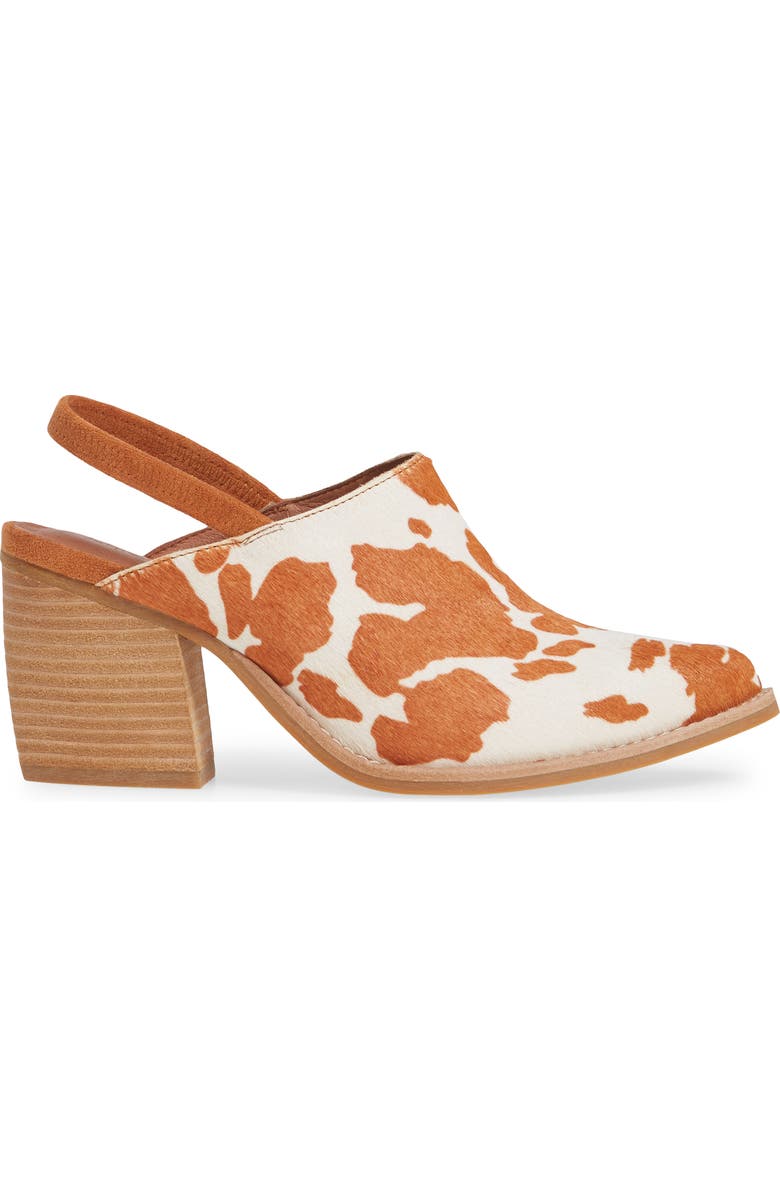 Jeffrey Campbell Favela Genuine Calf Hair Slingback Clog, Alternate, color,