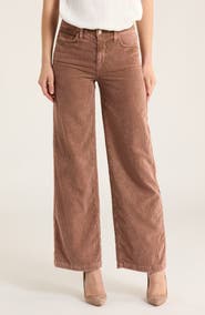 L'AGENCE Scottie High Rise Wide Leg Jeans