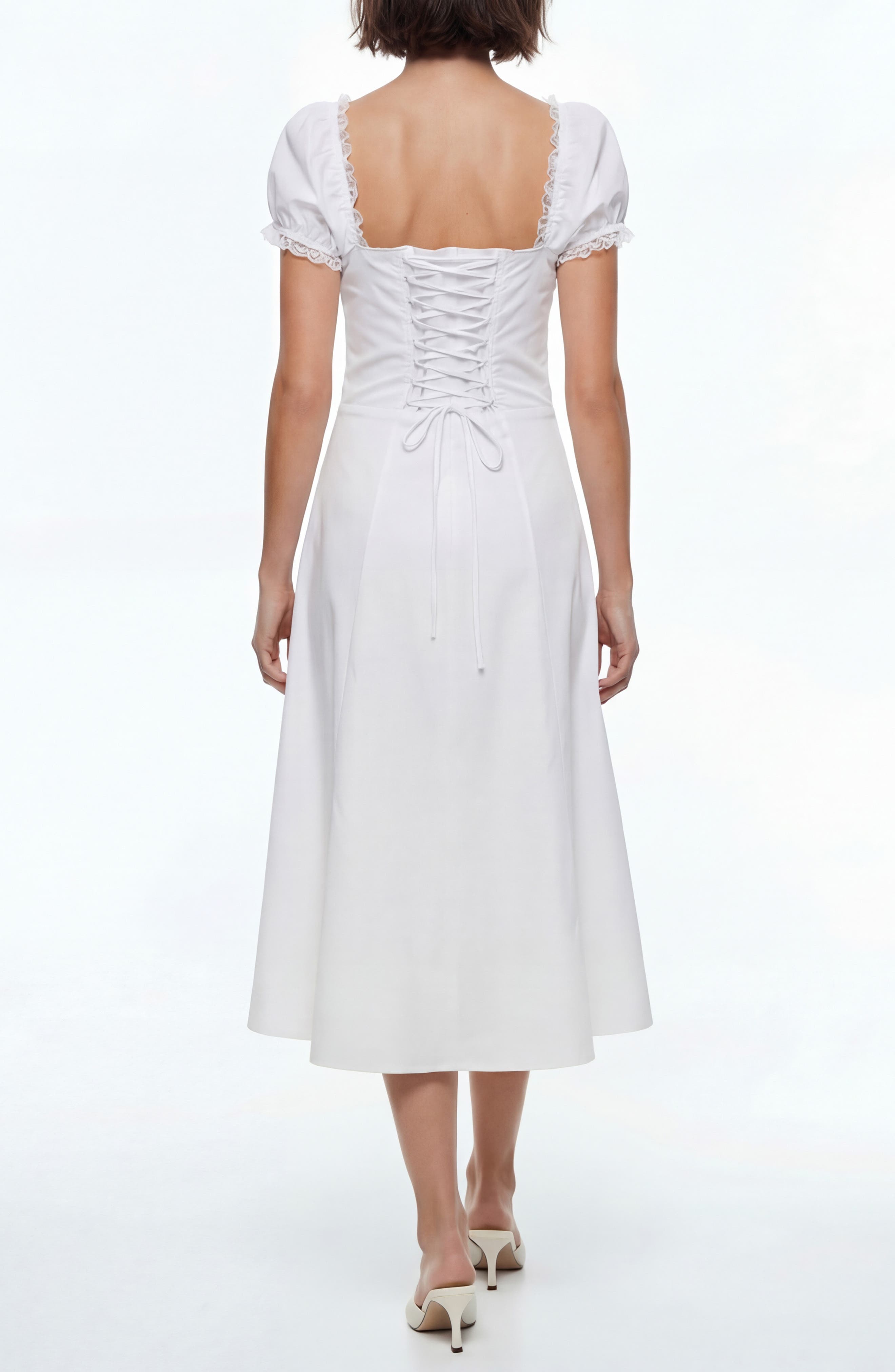Juniper Lace Trim Midi Dress - image 2