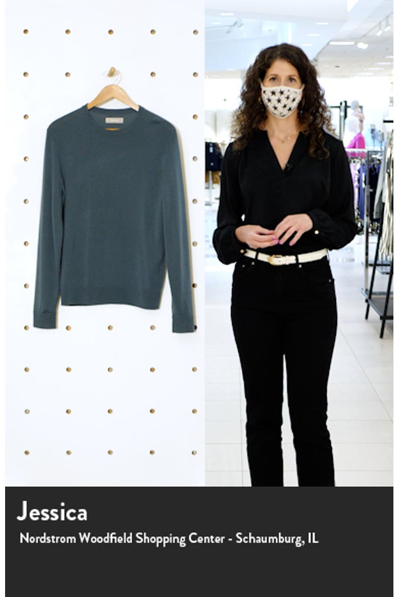 Cashmere Crewneck Sweater video