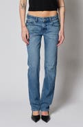 EB Denim Lennon Low Waist Slim Straight Leg Jeans