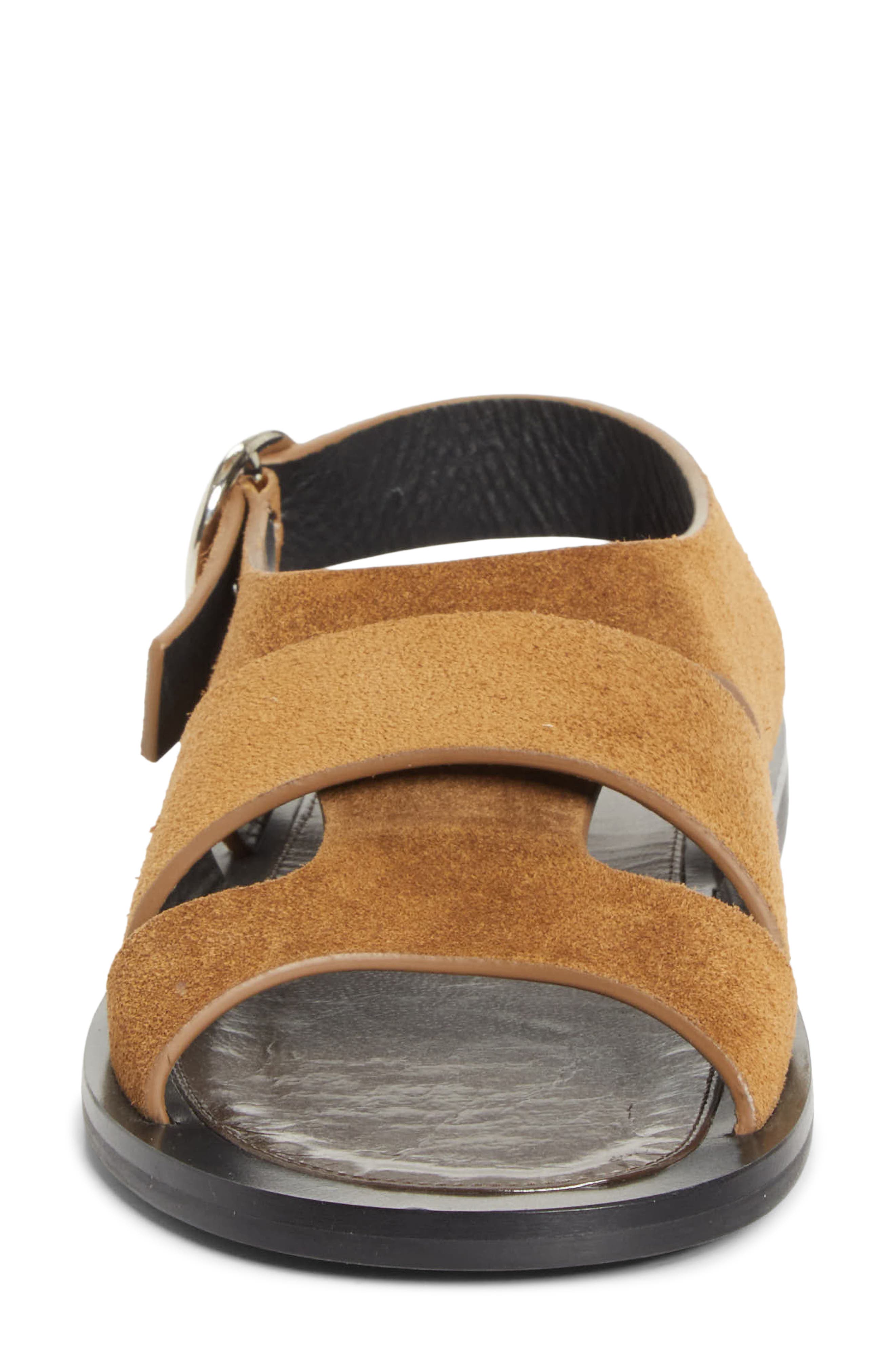 Proenza Schouler Capri Fisherman Sandal, Alternate, color, Mushroom