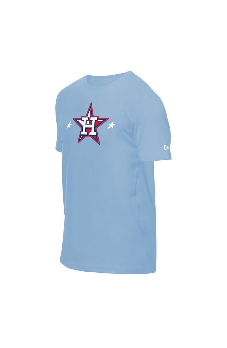 New Era Men's New Era Light Blue Houston Astros 2025 MLB All-Star Game Workout T-Shirt, Alternate, color, Light Blue
