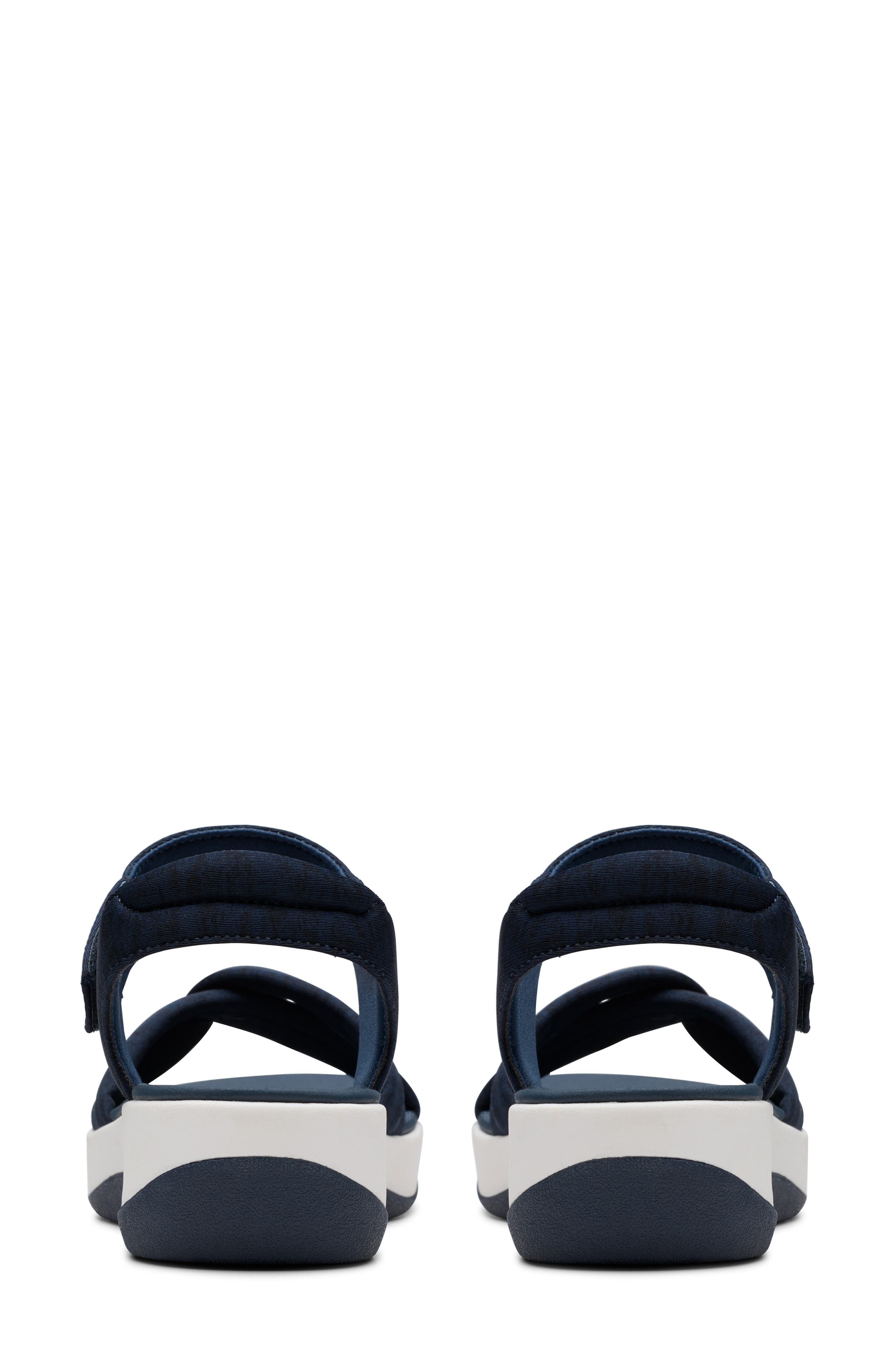 Arla Daisy Sandal, Alternate, color, NAVY