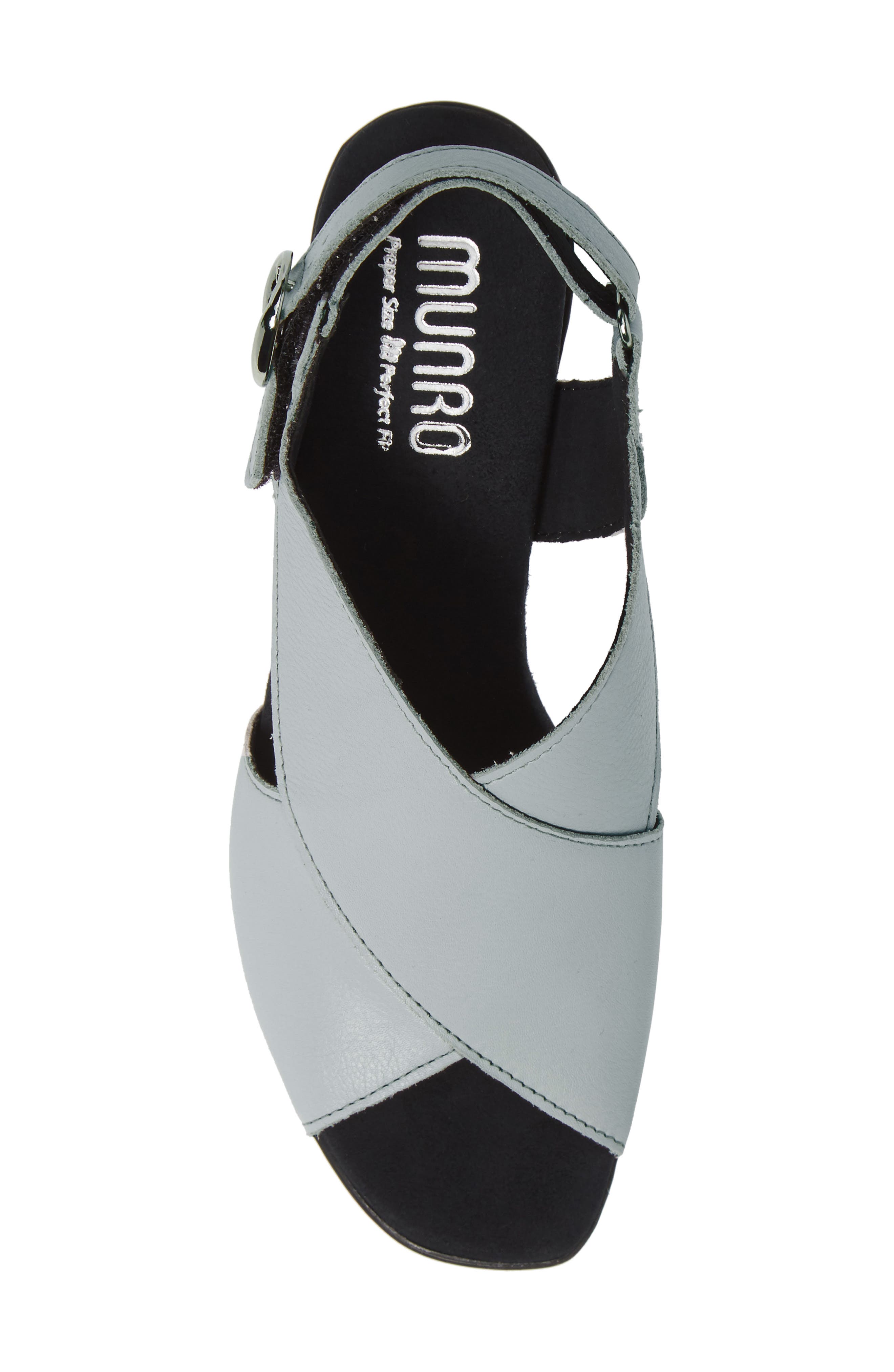 Laine Block Heel Sandal - Multiple Widths Available, Alternate, color, OFF WHITE LEATHER