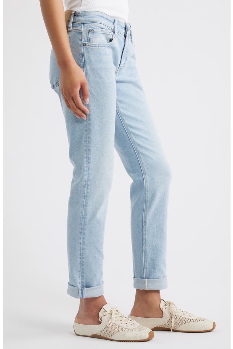 Dre Low Rise Slim Boyfriend Jeans, Alternate, color, PLEASANT