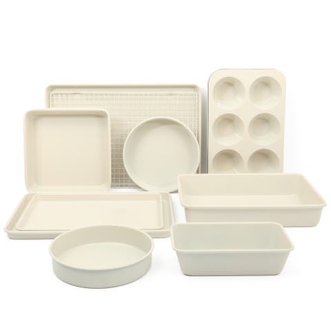 Gallen 10-Piece Ceramic Nonstick Carbon Steel Bakeware Set